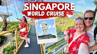 SINGAPORE VLOG 🇸🇬 DAY 1 • Gardens By The Bay 🪷 Marina Bay Sands Chinatown amp Raffles Hotel 🍹 [upl. by Anegroeg258]