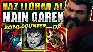 🤣¡DESCUBRE la FORMA MÁS TERRORIFICA de HACER LLORAR a GAREN con LA BUILD HORRIBLE de GRAVES TOP [upl. by Llorrad]