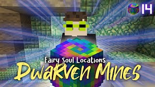 Dwarven Mines Fairy Souls 1414  Hypixel Skyblock Glacite Tunnels Update [upl. by Annoyk334]