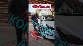 TESLA Model Y  výměna tlumičů KONI special active [upl. by Ecirpac]