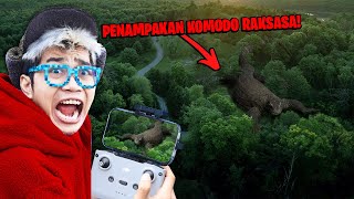 TEREKAM KAMERA DRONE WUJUD KOMODO RAKSASA DI HUTAN JAWA DRONE KITA SAMPAI DI SERANG [upl. by Eirelav892]