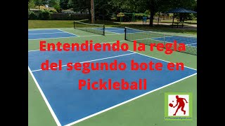 Regla del segundo bote en Pickleball [upl. by Friederike]