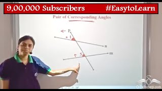 Corresponding Angles  Basic Geometry  Class 8  CBSE  NCERT  ICSE [upl. by Kcinomod505]