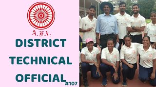 DISTRICT TECHNICAL OFFICIAL EXAMINATION 2021 Athletics federation of india [upl. by Nyroc]