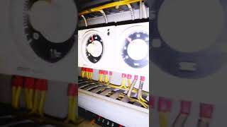 Industrial Control Panel with Relays and Timers love electrical video viralvideo electrician [upl. by Cassius]