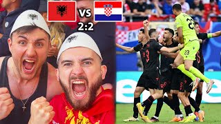 WAS FÜR EIN SPIEL 😍 Albanien vs Kroatien 22 🔥 Stadion Vlog 🏟️⚽ [upl. by Onirotciv529]