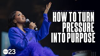 How To Turn Pressure Into Purpose X Sarah Jakes Roberts [upl. by Eeralih]