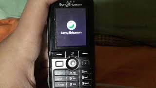 Sony Ericsson K750i startup and shutdown [upl. by Buke]