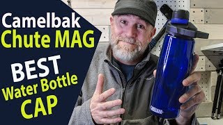 Camelbak Chute Mag Water Bottle 2018 New Design Best Cap System [upl. by Naesad]