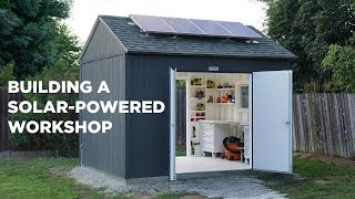 Building a Solar Powered Workshop [upl. by Kester242]