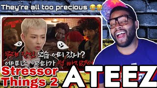 ATEEZ 에이티즈  스트레스 띵 Stressor Things Ep2  REACTION [upl. by Findley780]