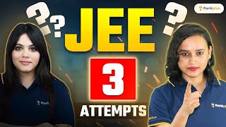 🚨 JEE Advanced Number of Attempts Increased  JEE 2025 BIG Update🤩  Rankplus [upl. by Vaughan]