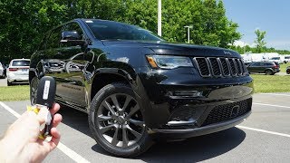 2019 Jeep Grand Cherokee High Altitude Start Up Test Drive Walkaround and Review [upl. by Tessi657]