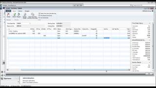 Timesheets in Dynamics NAV 2013 [upl. by Aytak900]