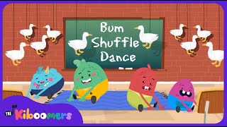 Bum Shuffle Dance  The Kiboomers Preschool Movement Songs for Circle Time [upl. by Arraes745]