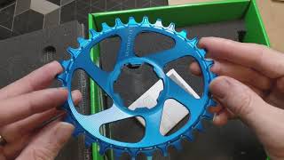 HOPE TECH CRANKSET BLUE  unboxing [upl. by Cherilyn]