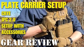 Setting up my plate carrier Crye JPC 20 with accessories [upl. by Mahon]