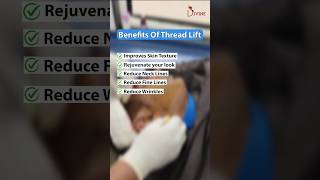 Benefits of Thread Lift  Face Lift shortsfeed [upl. by Ail]