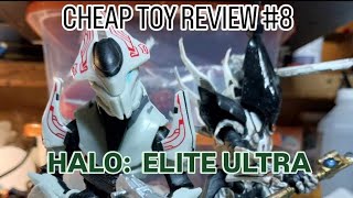 Cheap Toy Review 8 Jazwares Halo Elite Ultra Unboxing Opening and some custom 40K figure talk [upl. by Kcirdaed]