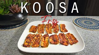 Koosa Zucchini Fry  A Weekend Special Recipe [upl. by Elleon]