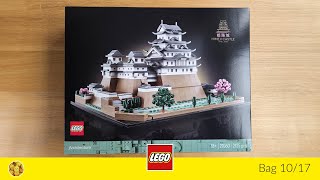 🎧 LEGO 21060 Architecture Himeji Castle bag 1017 no talking [upl. by Jacquet]