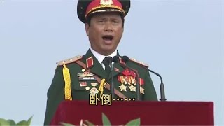 2022越南大阅兵太搞笑，总指挥大喊一声卧倒，阅兵式就开始了！ [upl. by Leffert328]