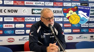 25🎙CONFERENZA MISTER BRAGLIA IN VISTA DI GUBBIOPESCARA 🔴🔵🐺 [upl. by Bartel60]