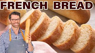 Easy French Bread Recipe [upl. by Maclay367]