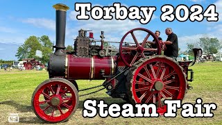 Stare pojazdy parowe 2024 Torbay steam fair 🇬🇧 retro [upl. by Clevie786]