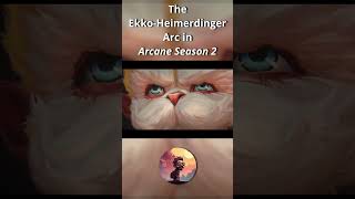 The EkkoHeimerdinger Arc in Arcane Season 2 arcane arcaneseason2 shorts [upl. by Cleres]