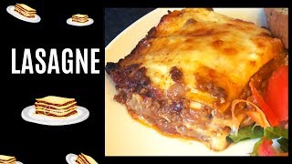 Family recipe classic beef LasagneLasagna  Cook with me [upl. by Anaher]