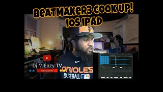 Making a Beat on iOS BeatMaker 3 iPad [upl. by Kylstra]