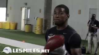 LSU Football Pro Day 2011 [upl. by Eittam893]