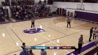 Frontier vs Wood County Christian Boys Basketball [upl. by Catima]