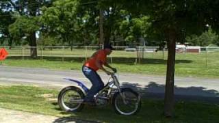 Motorcycle tricks in Dundee NY [upl. by Roach]