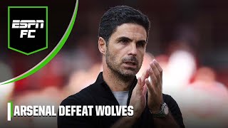 Arsenal vs Wolves REACTION Does Mikel Arteta still need a striker despite 20 win  ESPN FC [upl. by Anazus954]