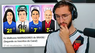 Os Melhores NARRADORES do BRASIL [upl. by Yasmeen437]