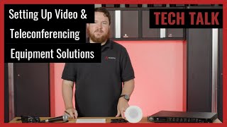 Setting Up Video or Teleconferencing Equipment For Conference Rooms on Pro Acoustics Tech Talk Ep 75 [upl. by Ahseekat36]