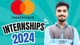 Mastercard Internship  2025 Batch  Internships for College Students  Paid Internships [upl. by Oliy]