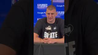 Jokic on how long he will play Won’t outstay his welcome [upl. by Tamarra327]