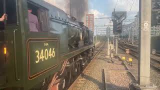 34046 Braunton Passes Reading On Its Final Day of The Welsh Dragon [upl. by Earaj369]