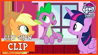 Applejack and Spike Recounts More Moments Harvesting Memories  MLP Friendship is Forever [upl. by Pancho]