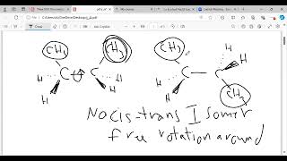 cis trans isomer [upl. by Limaj]