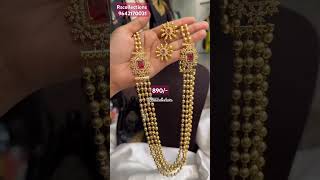 Gold balls chainearrings shorts short shortvideo youtubeshorts [upl. by Egwin]