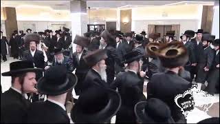 Kretchnif Sighet Rebbe dances at the Lemberger Wedding [upl. by Spense788]