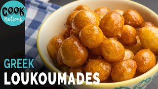 Fried Sweet Dumplings  Loukoumades Recipe  Sweet Fried Dough  Greek Sweet Ball by CookNations [upl. by Ailecara926]