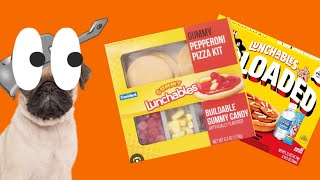 Lunchables pizza gummy  Lunchables uploaded [upl. by Keefer]