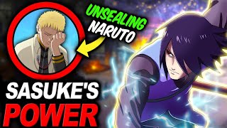 Is Sasuke Uchiha The Key To UNSEAL Naruto amp Hinata [upl. by Haskel94]