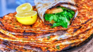 50 Lahmacunluk evde lahmacun içi tarifi daha lezzetlisini hiçbir yerde yemedim yemedin✅ [upl. by Meris847]