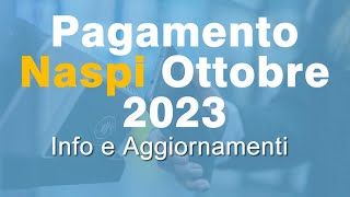 💶Pagamento NASPI Ottobre 2023 quando arriva [upl. by Debera501]